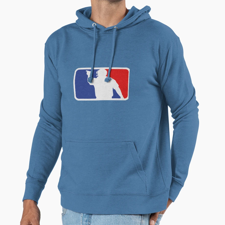 Umpire Logo Hoodie - Fun Novelty Design Men Women - T-Shirt, Sweatshirt, Hoodie