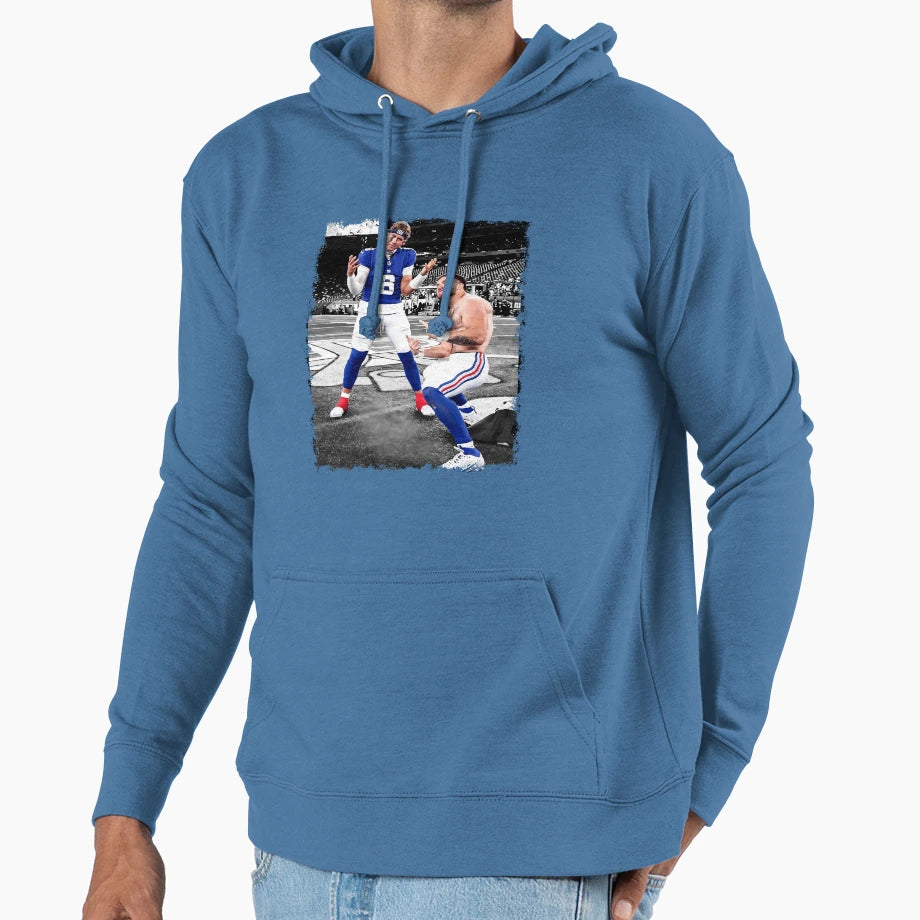 Jaxson Dart And Cam Skattebo New Hoodie - Aesthetic Graphic for Adults - T-Shirt, Sweatshirt, Hoodie