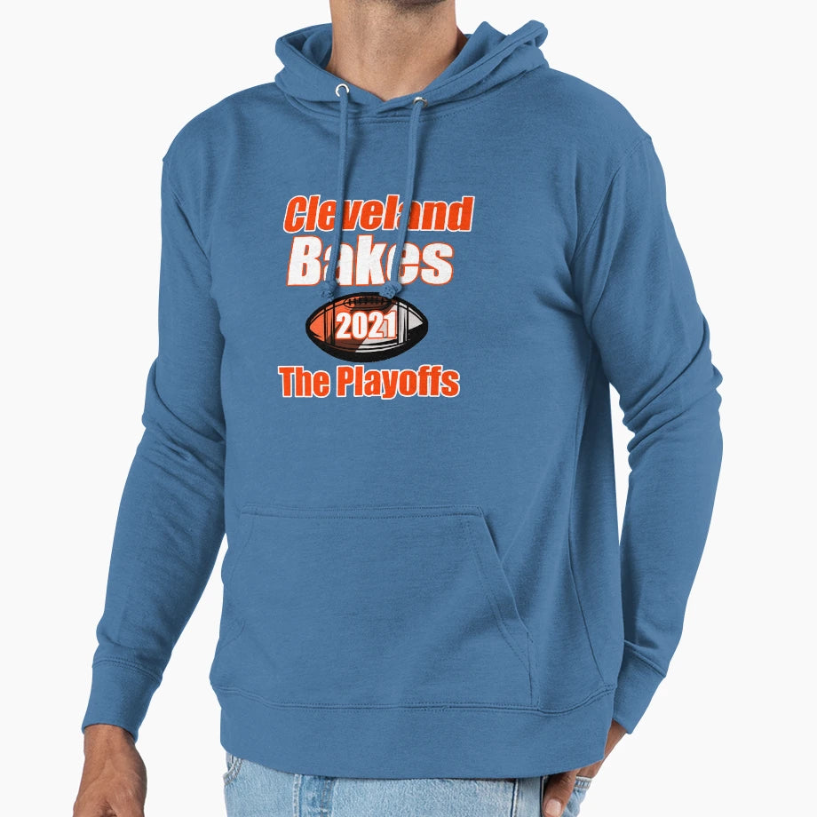 Cleveland Bakes 2021 Playoffs Hoodie - Graphic Print for Adults - T-Shirt, Sweatshirt, Hoodie