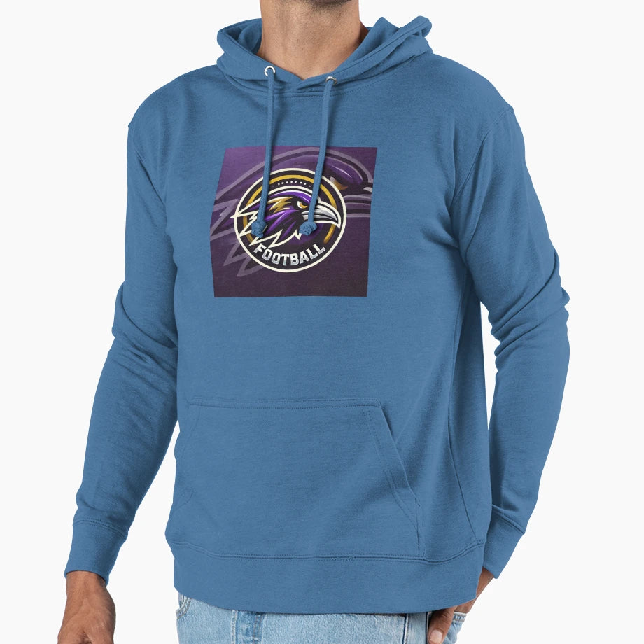 Ravens Football Hoodie - Novelty Apparel Unisex - T-Shirt, Sweatshirt, Hoodie
