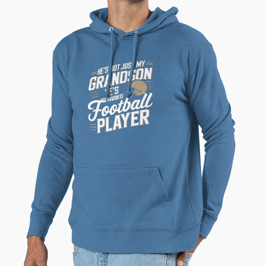 Hes Not Just Grandson Also Favorite Hoodie - Minimalist Print Unisex - T-Shirt, Sweatshirt, Hoodie