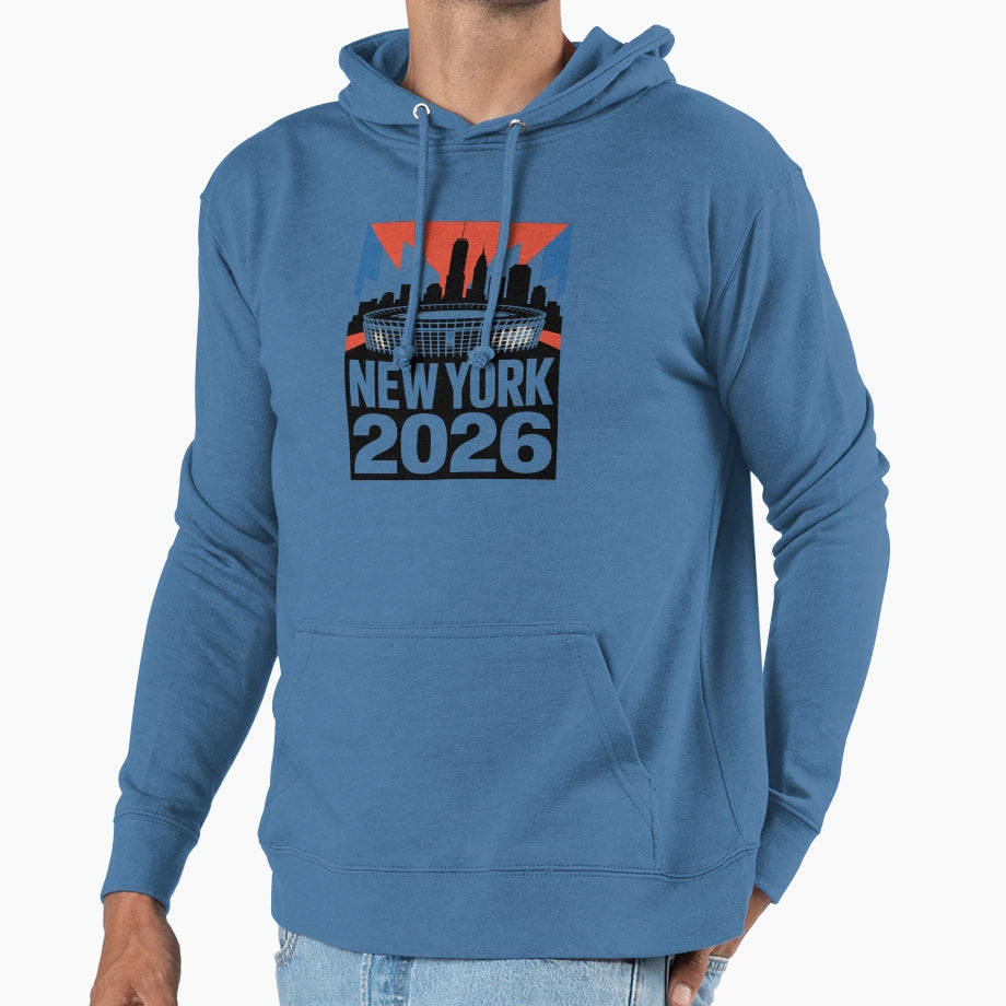 New York 2026 Metlife Stadium T-Shirt - Fun Novelty Design Men Women - T-Shirt, Sweatshirt, Hoodie