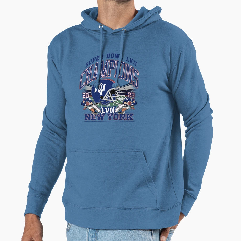 Art New York Giants Hoodie - Streetwear Style Men Women - T-Shirt, Sweatshirt, Hoodie
