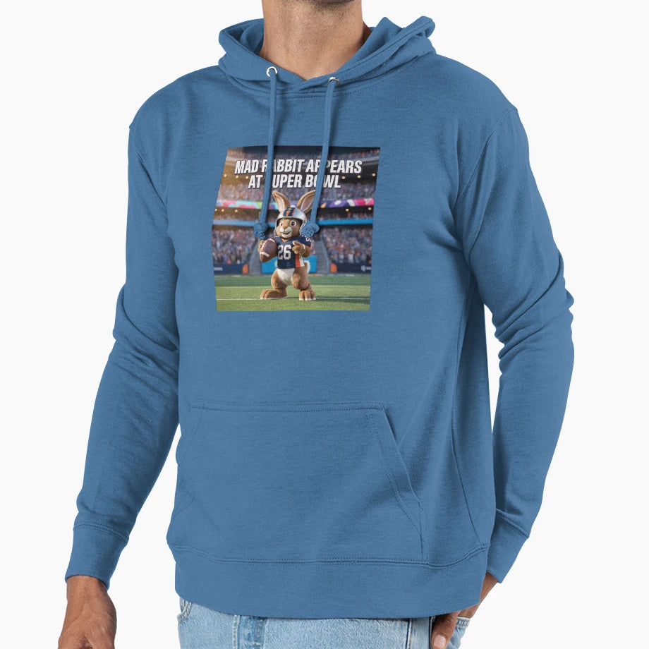 Bunny Super Bowl 2026 Shirts Ai T-Shirt - Novelty Apparel for Adults - T-Shirt, Sweatshirt, Hoodie