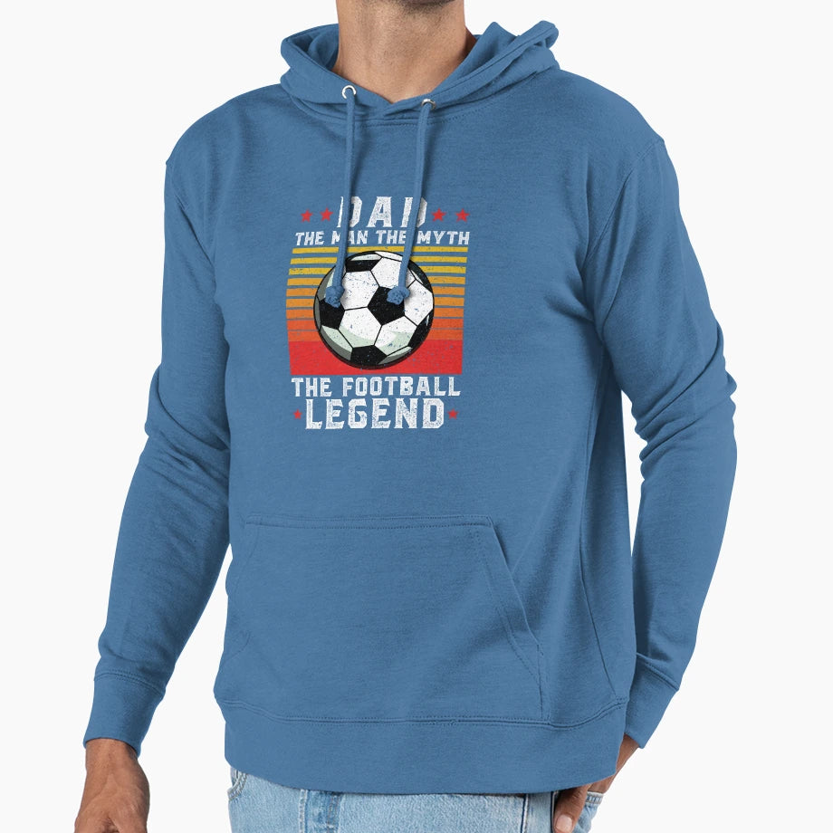 Legend Best Dad Daddy Father Fatherday Hoodie - Custom Art Print Unisex - T-Shirt, Sweatshirt, Hoodie