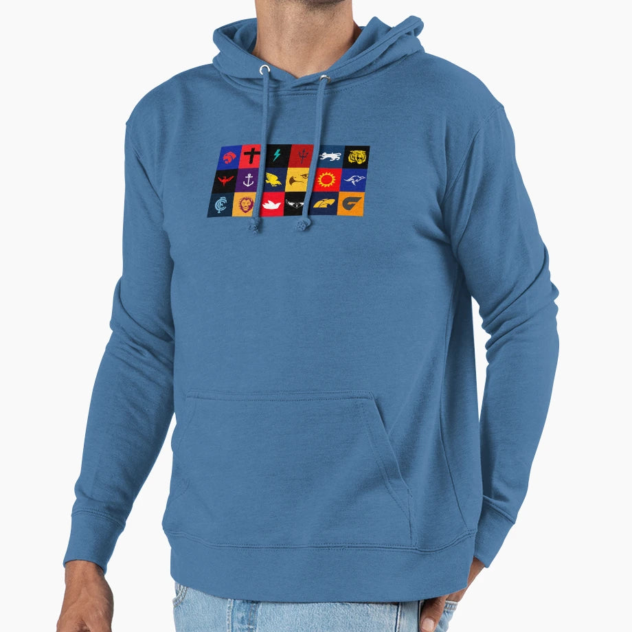 Afl Teams Hoodie - Fun Novelty Design Unisex - T-Shirt, Sweatshirt, Hoodie