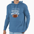 Proud Loud Cheering Football Mother Hoodie - Fun Novelty Design Men Women - T-Shirt, Sweatshirt, Hoodie
