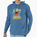 Senior Aunt Class 2021 Basketball Hoodie - Streetwear Style Unisex - T-Shirt, Sweatshirt, Hoodie