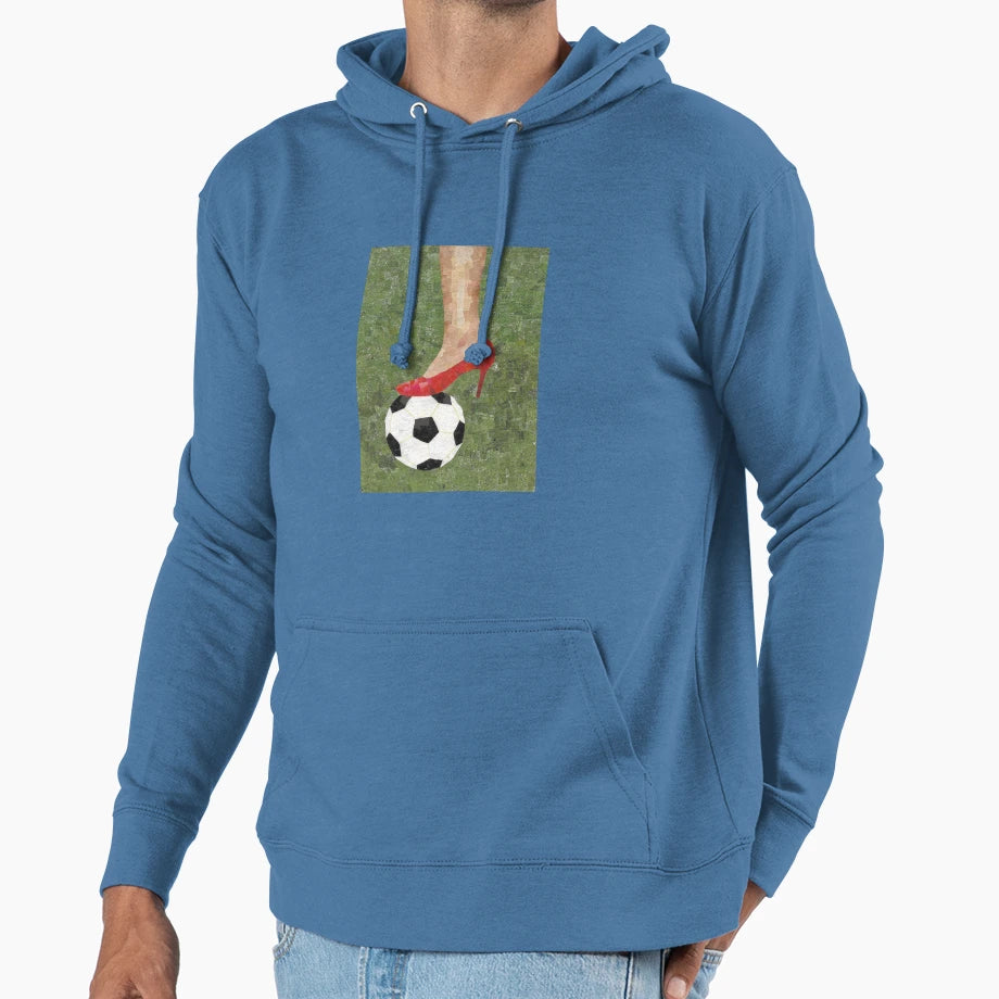 Soccer Hoodie - Aesthetic Graphic for Adults - T-Shirt, Sweatshirt, Hoodie