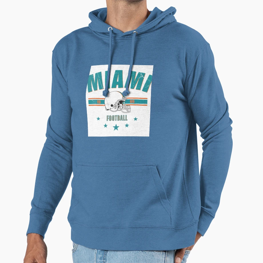 Miami Dolphins Hoodie - Streetwear Style for Adults - T-Shirt, Sweatshirt, Hoodie