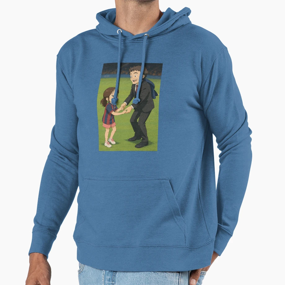 Luis Enriques Daughter Xana Champion Hoodie - Minimalist Print Unisex - T-Shirt, Sweatshirt, Hoodie