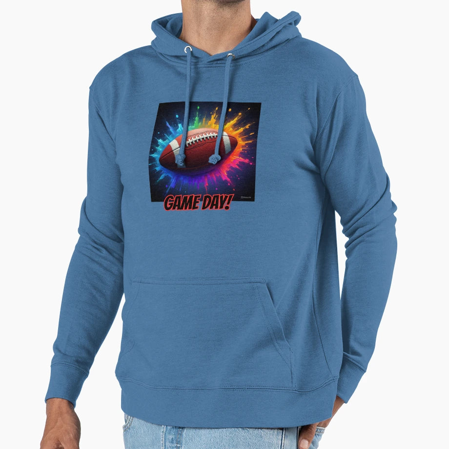 Game Day Football T-Shirt - Graphic Print Unisex - T-Shirt, Sweatshirt, Hoodie