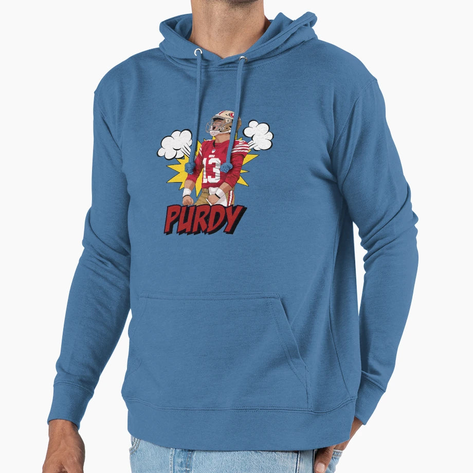 Purdy Hoodie - Trendy Graphic for Adults - T-Shirt, Sweatshirt, Hoodie