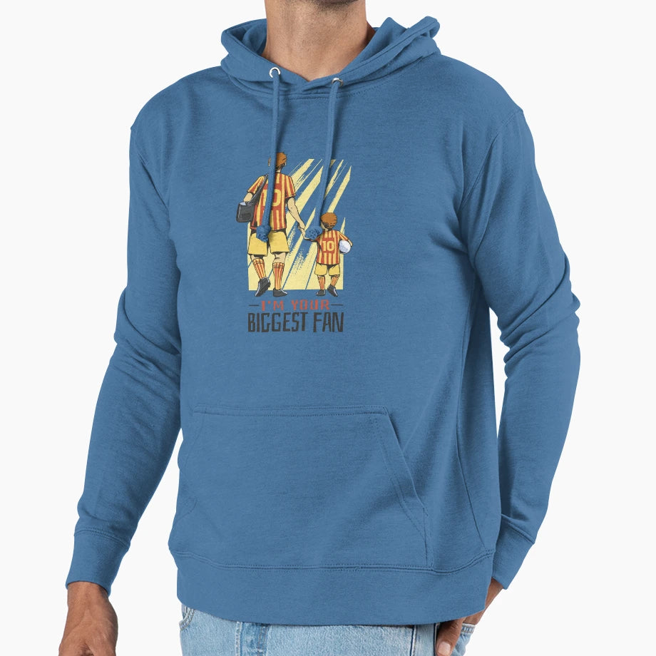 Football Father And Son Hoodie - Fun Novelty Design Men Women - T-Shirt, Sweatshirt, Hoodie