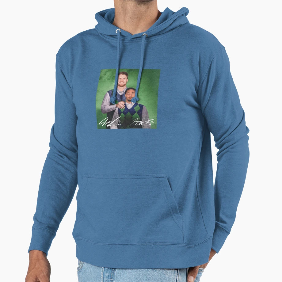 Football Sam Darnold Jaxon Smith Step Hoodie - Unique Graphic for Adults - T-Shirt, Sweatshirt, Hoodie