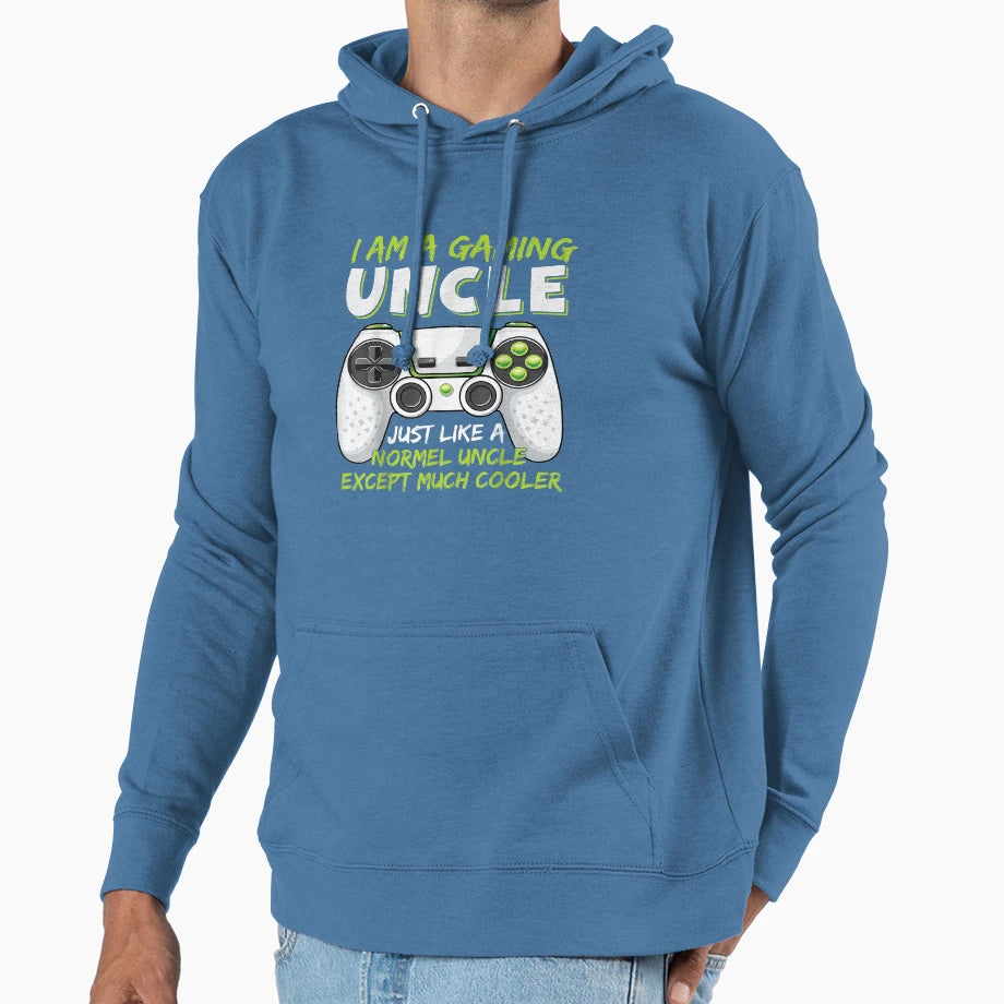 Mens Crazy Uncle Funny Uncle Gaming T-Shirt - Unique Graphic Men Women - T-Shirt, Sweatshirt, Hoodie