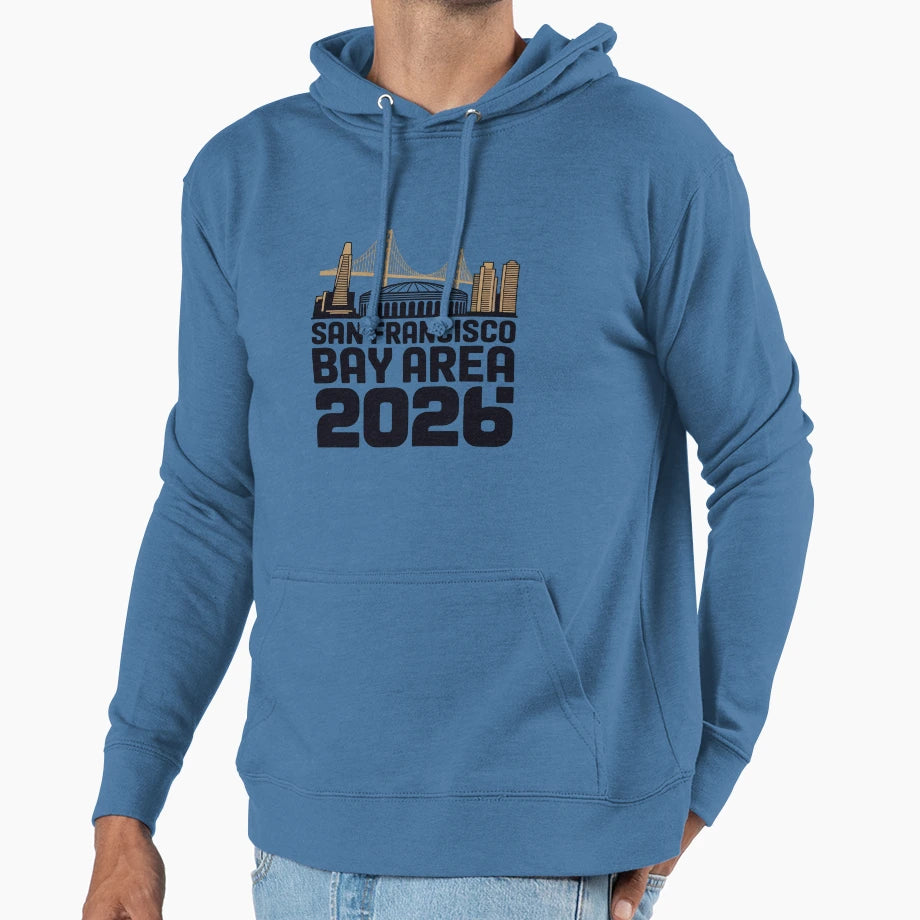 San Francisco Bay Area Golden Gate T-Shirt - Custom Art Print Unisex - T-Shirt, Sweatshirt, Hoodie