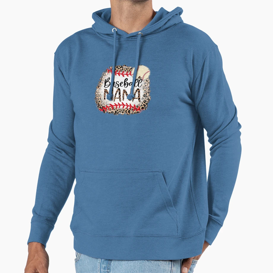 Baseball Nana Grandma Mothers Day Gift Hoodie - Unique Graphic Men Women - T-Shirt, Sweatshirt, Hoodie