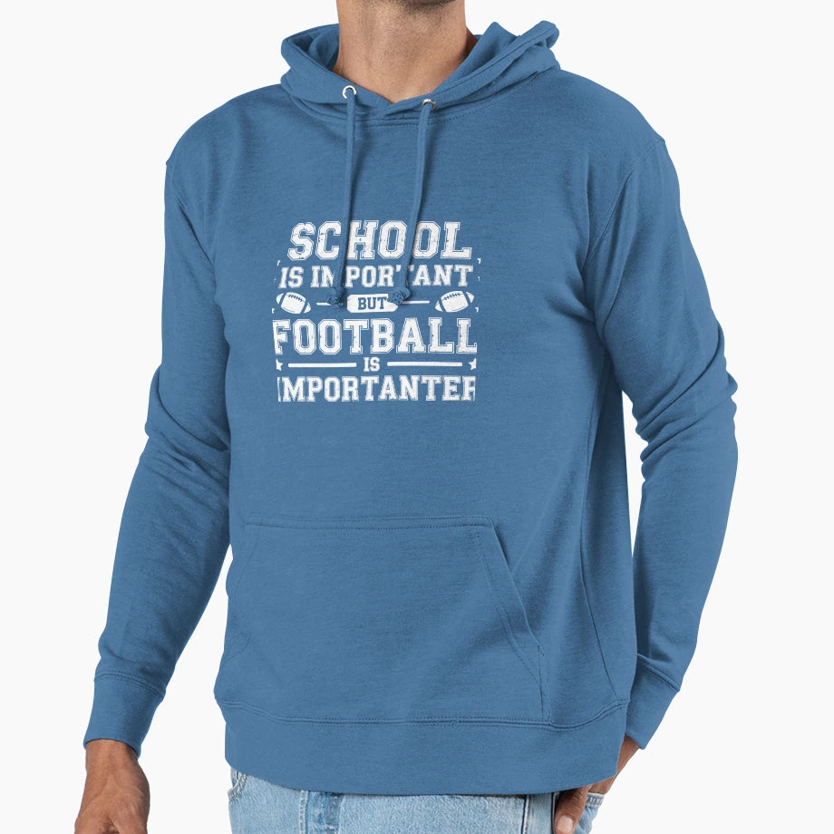 Football Funny Player Lovers Hoodie - Casual Everyday Wear Unisex - T-Shirt, Sweatshirt, Hoodie