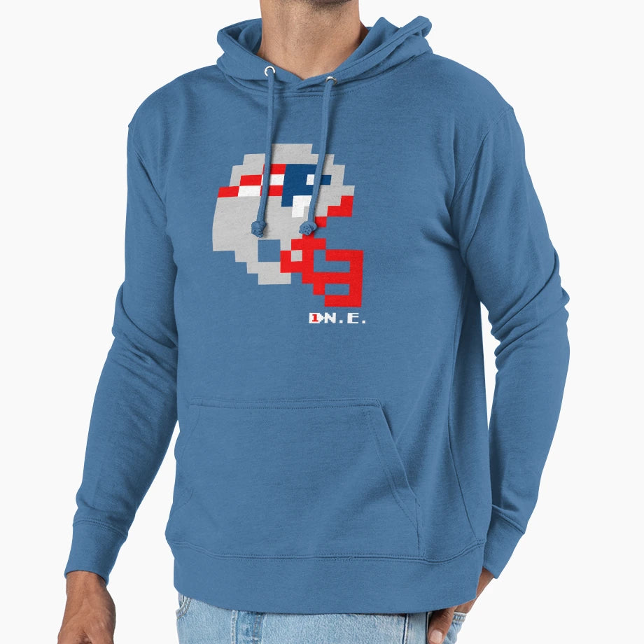 Ne Helmet Tecmo Bowl Hoodie - Casual Everyday Wear Men Women - T-Shirt, Sweatshirt, Hoodie