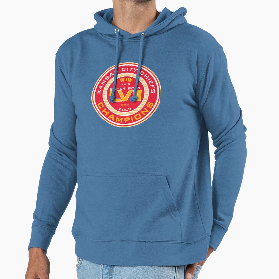 Chiefs Champions 2023 Hoodie - Minimalist Print Unisex - T-Shirt, Sweatshirt, Hoodie