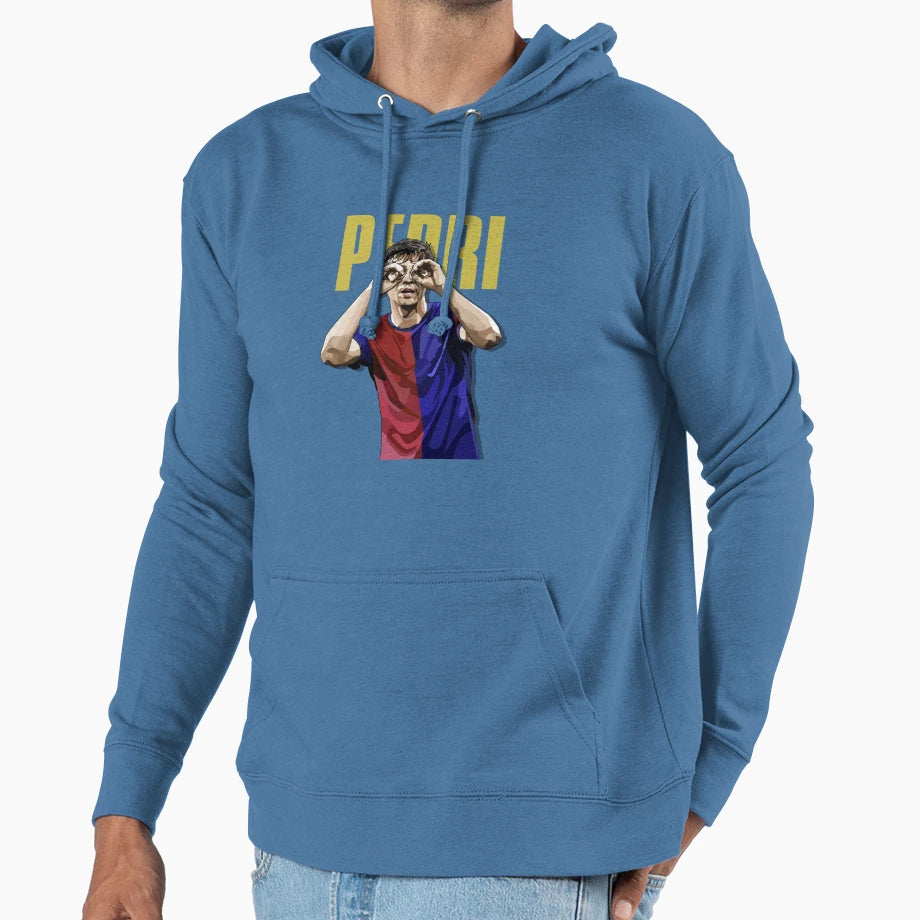 Pedri Gonzales Hoodie - Unique Graphic for Adults - T-Shirt, Sweatshirt, Hoodie