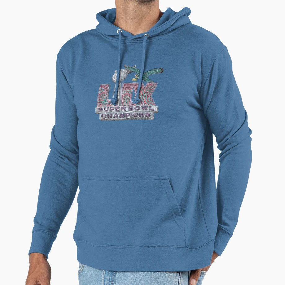 Superbowl Lix Champions Hoodie - Unique Graphic Men Women - T-Shirt, Sweatshirt, Hoodie