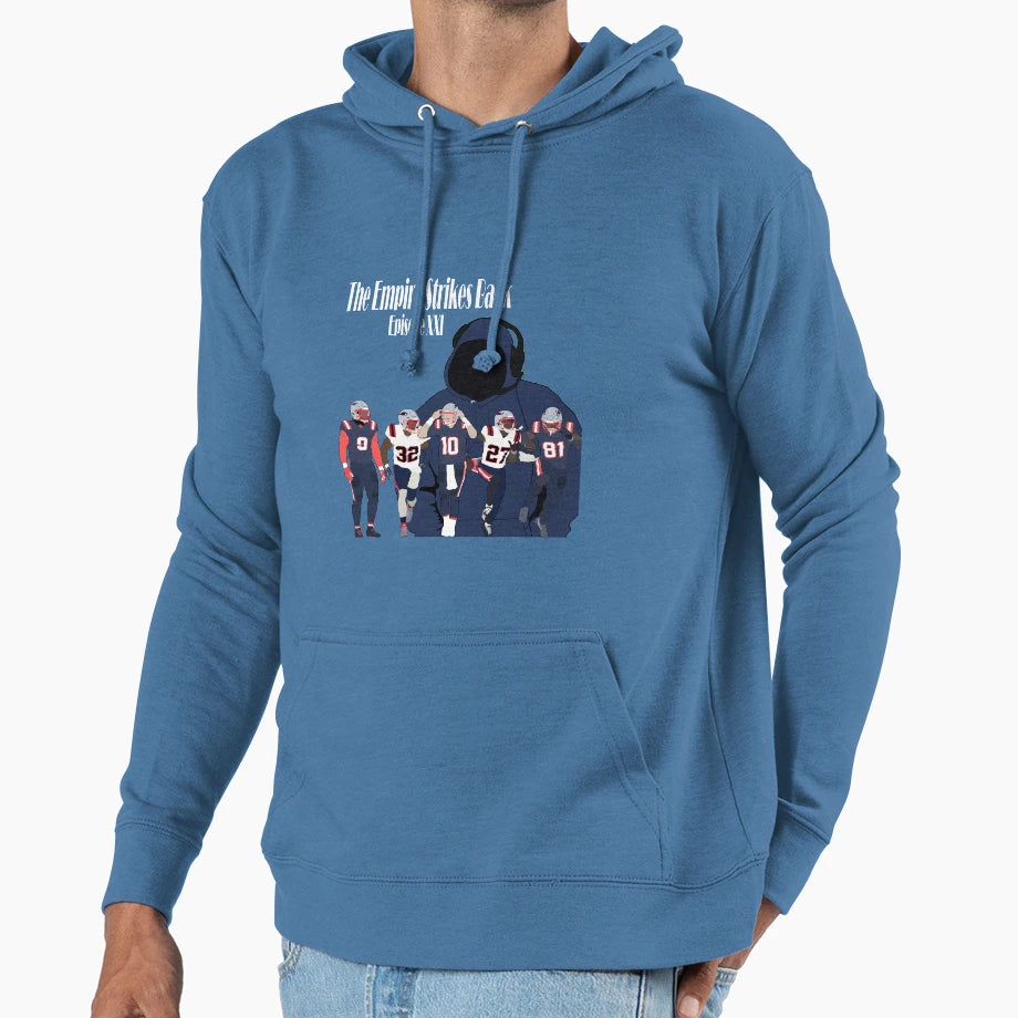 Empire Strikes Back Hoodie - Minimalist Print for Adults - T-Shirt, Sweatshirt, Hoodie