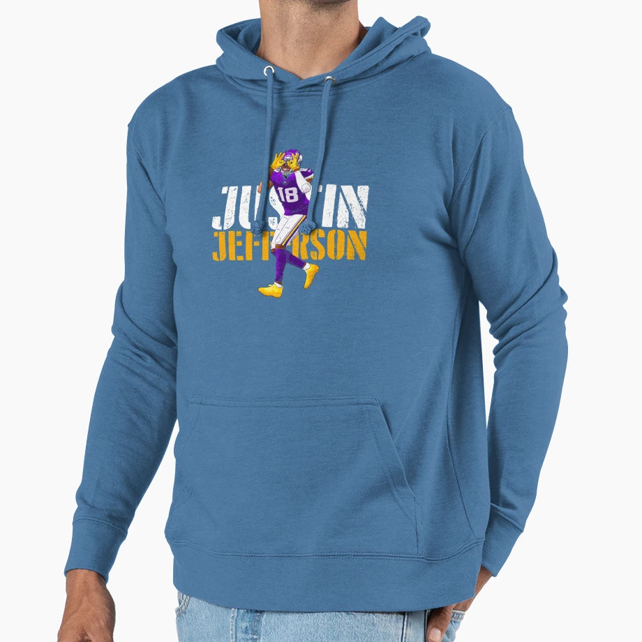 JJ Griddy Mvp Hoodie - Novelty Apparel Unisex - T-Shirt, Sweatshirt, Hoodie