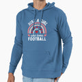 Just Who Loves Football Hoodie - Aesthetic Graphic Unisex - T-Shirt, Sweatshirt, Hoodie