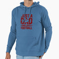 Just Dad Who Loves Football Sports Dad Hoodie - Minimalist Print Men Women - T-Shirt, Sweatshirt, Hoodie