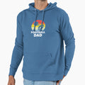 American Football Dad Sunset Hoodie - Fun Novelty Design for Adults - T-Shirt, Sweatshirt, Hoodie
