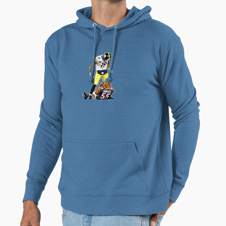 Juju Hit Slam Burfict Hoodie - Unique Graphic for Adults - T-Shirt, Sweatshirt, Hoodie
