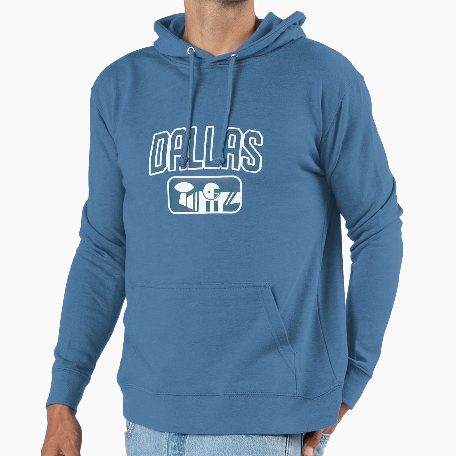 Dallas Football Sketch Art Hoodie - Unique Graphic Men Women - T-Shirt, Sweatshirt, Hoodie