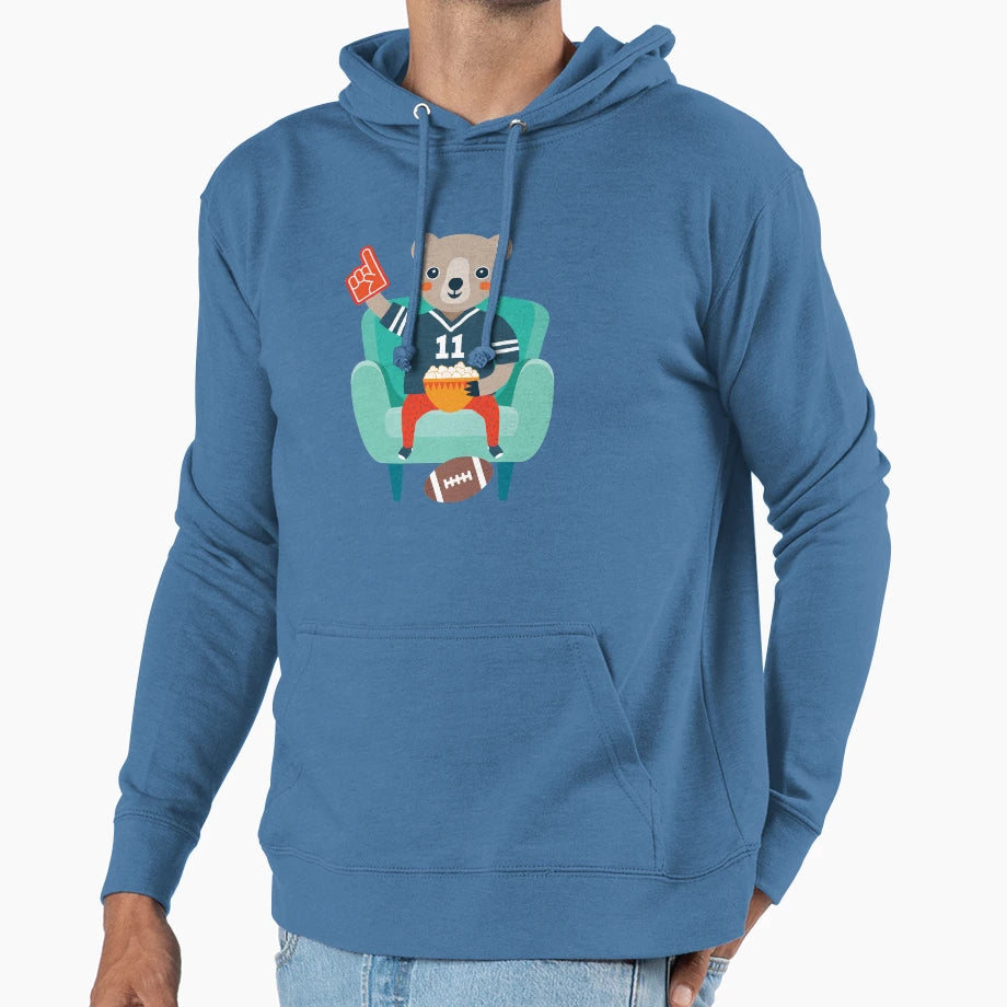 Super Bowl Party Hoodie - Casual Everyday Wear Unisex - T-Shirt, Sweatshirt, Hoodie