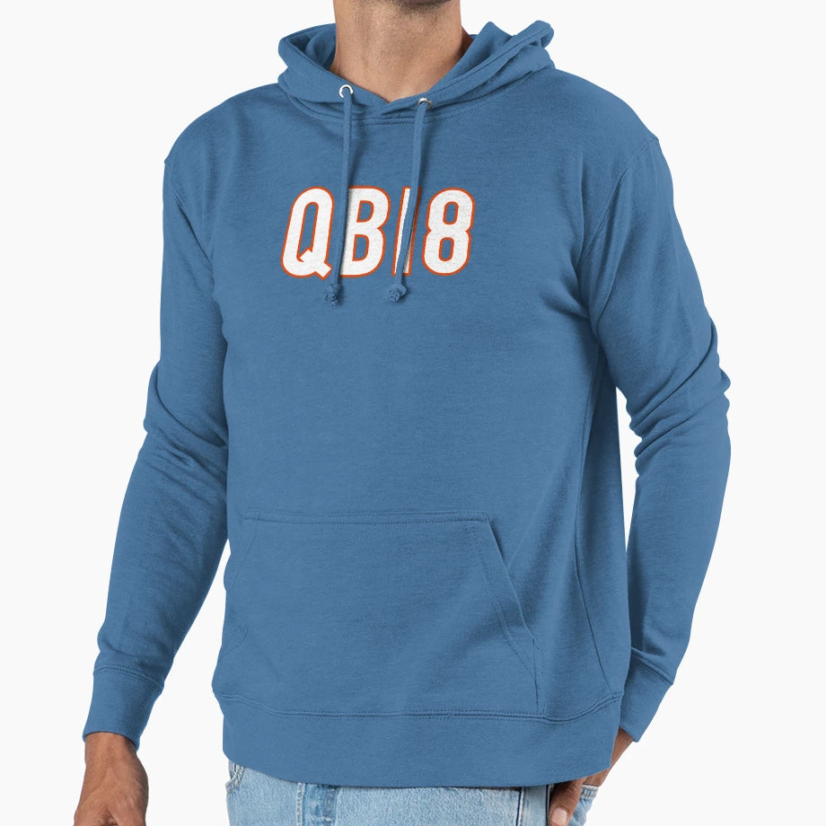 Qb18 Chicago White Hoodie - Custom Art Print for Adults - T-Shirt, Sweatshirt, Hoodie