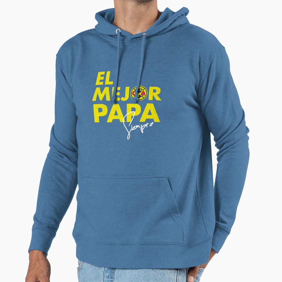 Club America El Mejor Papa Hoodie - Unique Graphic Men Women - T-Shirt, Sweatshirt, Hoodie
