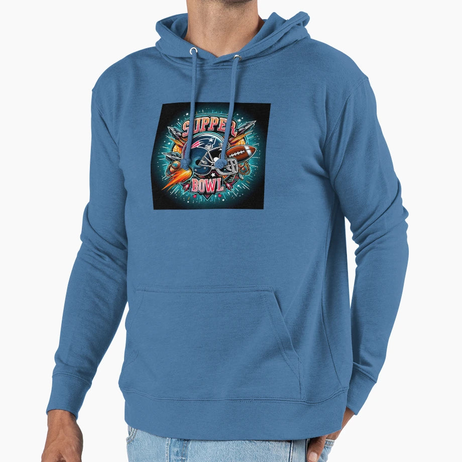 Game Day Glory Super Bowl Spirit Hoodie - Minimalist Print Unisex - T-Shirt, Sweatshirt, Hoodie
