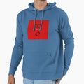 Football Family Red Hoodie - Novelty Apparel for Adults - T-Shirt, Sweatshirt, Hoodie