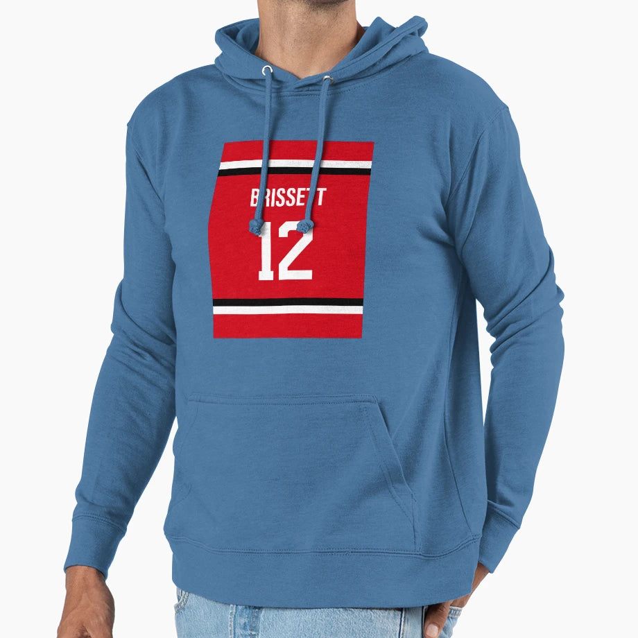 Oshae Brissett Jersey Hoodie - Unique Graphic Men Women - T-Shirt, Sweatshirt, Hoodie
