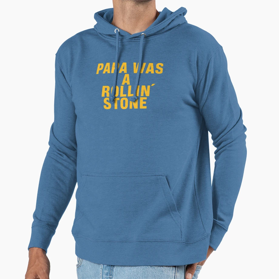 Papa Was Rock Hoodie - Aesthetic Graphic Men Women - T-Shirt, Sweatshirt, Hoodie