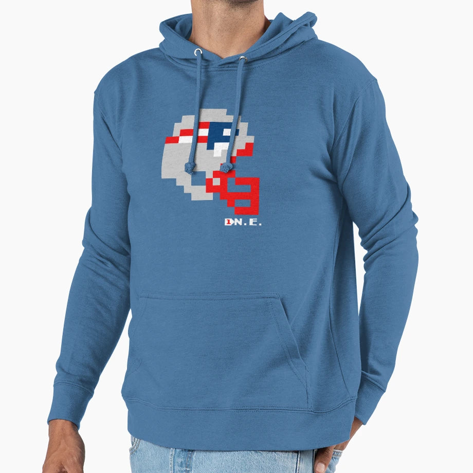Ne Helmet Tecmo Bowl Hoodie - Minimalist Print Men Women - T-Shirt, Sweatshirt, Hoodie