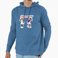 Griddy Duo Hoodie - Minimalist Print Men Women - T-Shirt, Sweatshirt, Hoodie