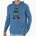Football Mom Messy Bun Hoodie - Aesthetic Graphic Unisex - T-Shirt, Sweatshirt, Hoodie