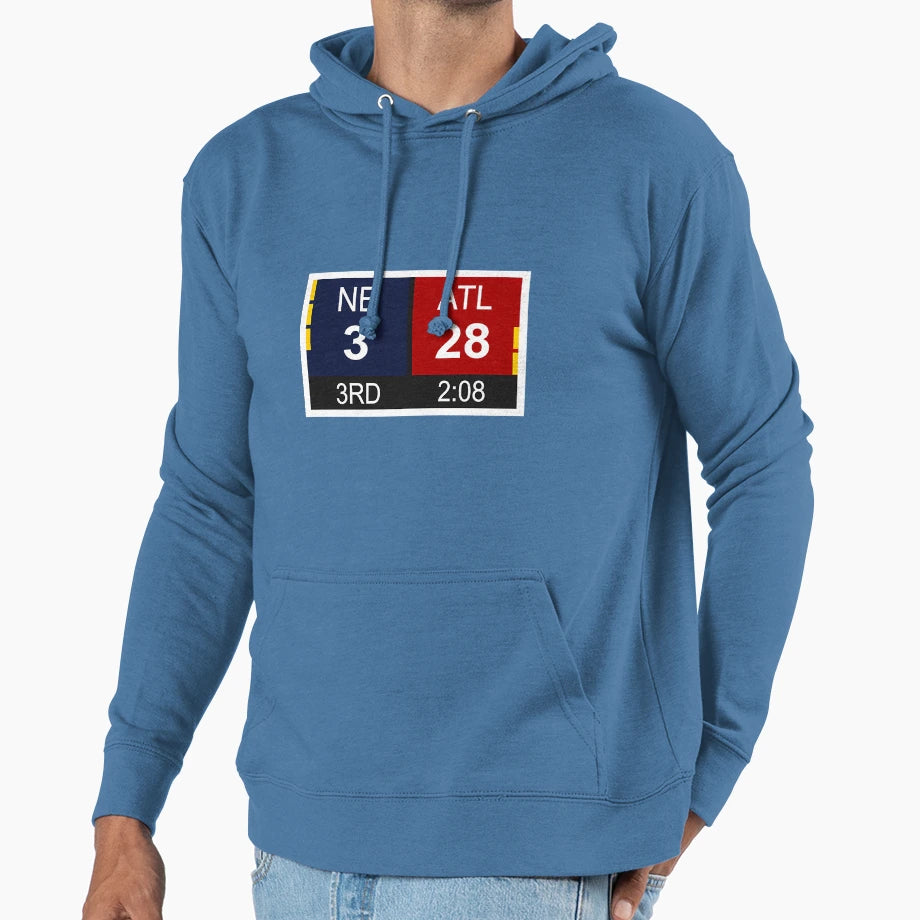 Ne 3 Vs Atl 28 Champions Comeback Hoodie - Graphic Print Men Women - T-Shirt, Sweatshirt, Hoodie