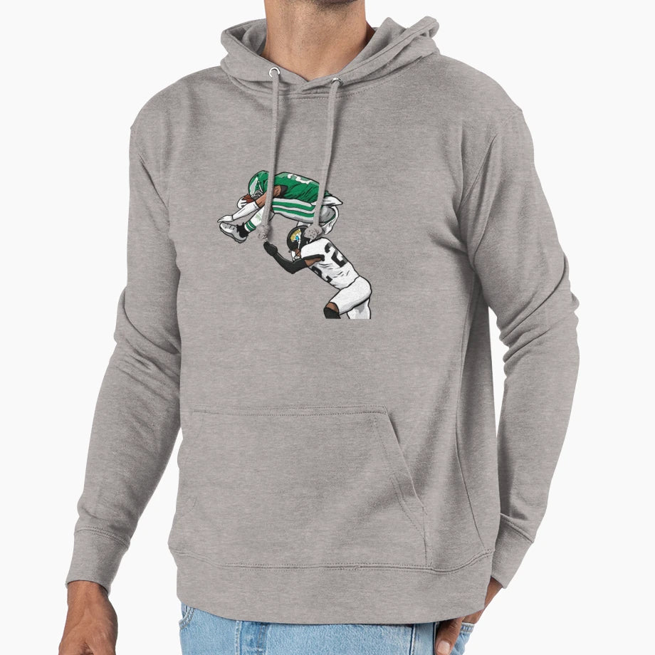SB Backwards Jump Hoodie - Graphic Print for Adults - T-Shirt, Sweatshirt, Hoodie