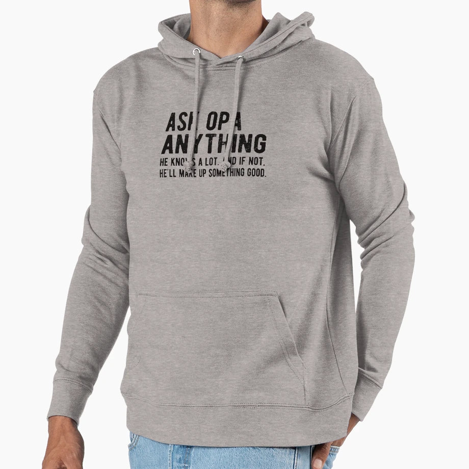 Funny Opa Grandpa Fathers Day Gift Opa Dad Hoodie - Graphic Print Unisex - T-Shirt, Sweatshirt, Hoodie