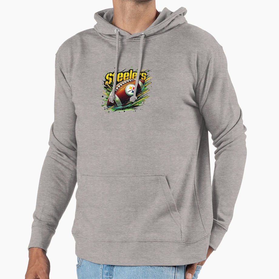 Steelers Pittsburgh Hoodie - Custom Art Print Unisex - T-Shirt, Sweatshirt, Hoodie