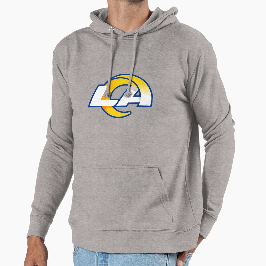 Rams Icon Hoodie - Unique Graphic for Adults - T-Shirt, Sweatshirt, Hoodie