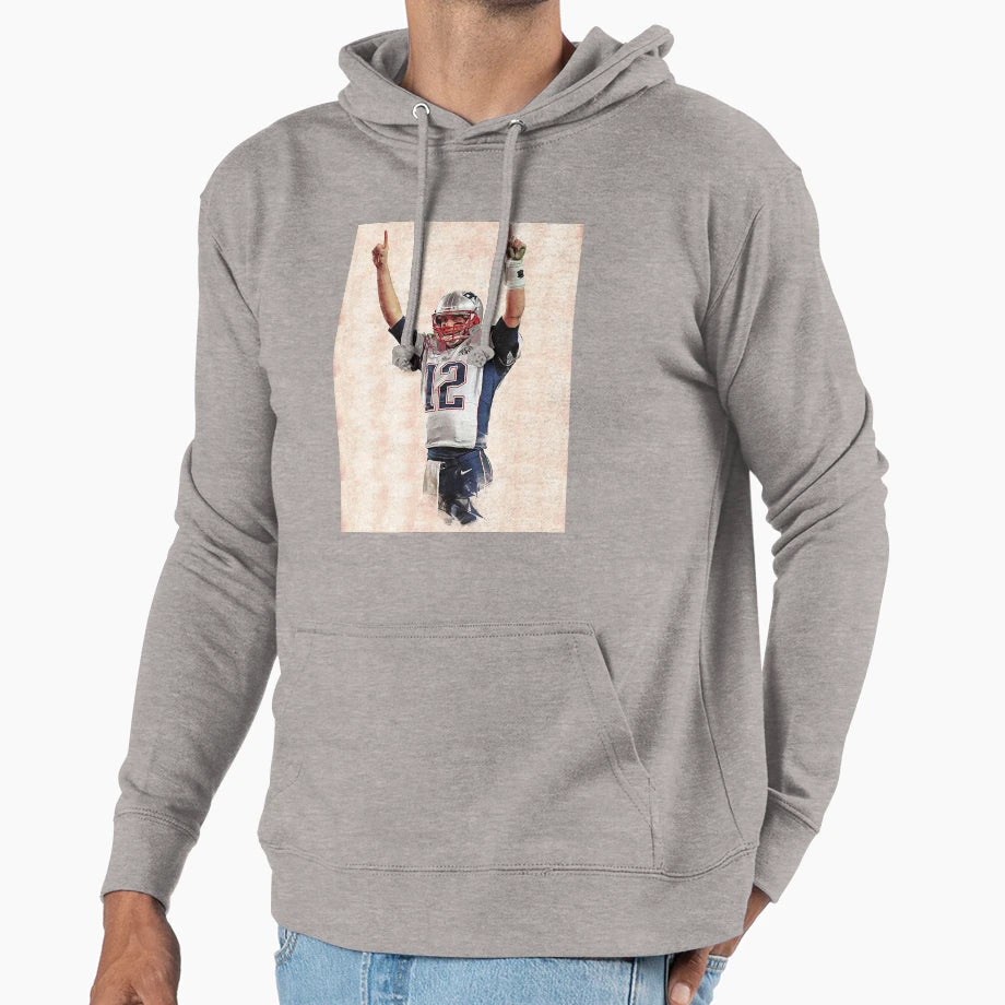 Patriots England 33 Hoodie - Novelty Apparel Unisex - T-Shirt, Sweatshirt, Hoodie